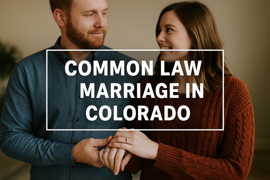 Common Law Marriage in Colorado