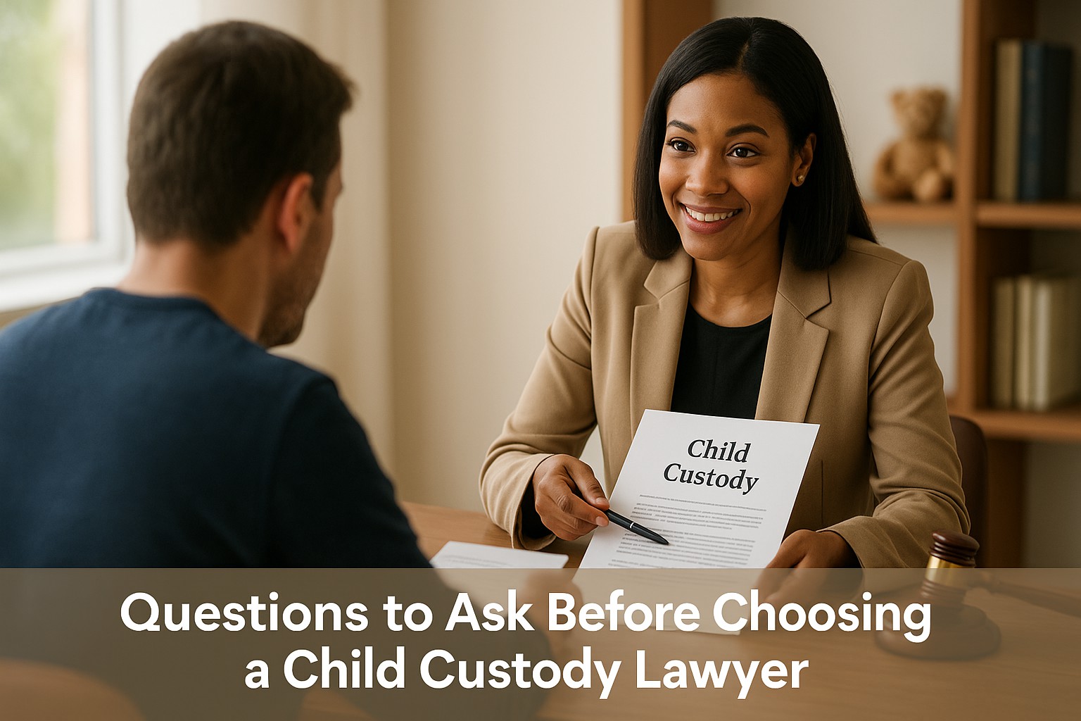 Read more about the article 10 Questions to Ask Before Hiring a Child Custody Lawyer