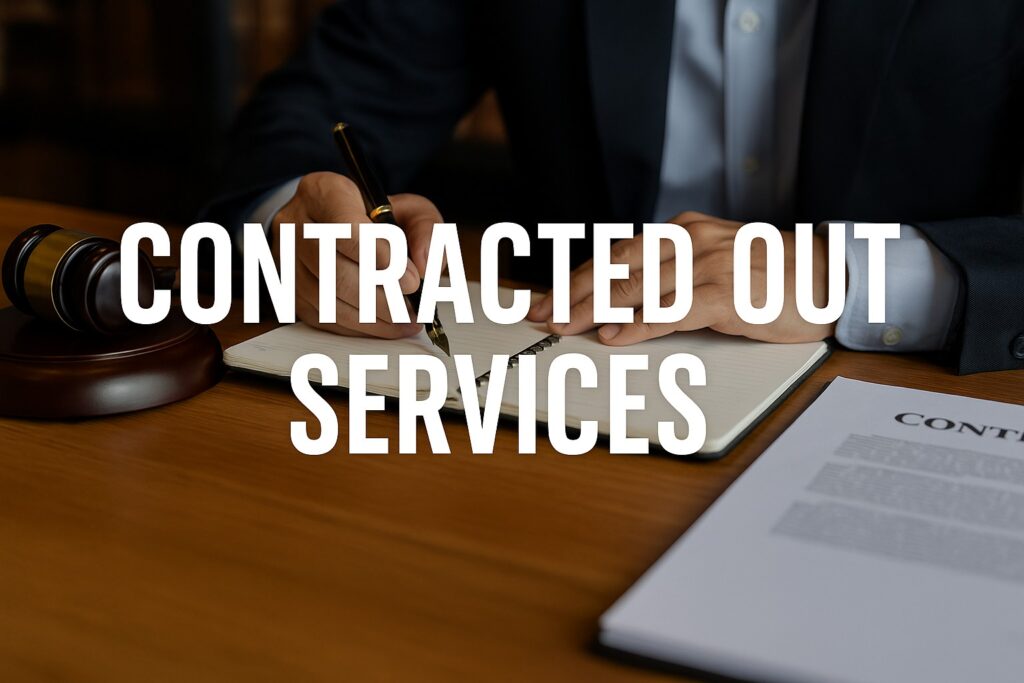 Contracted Out Services