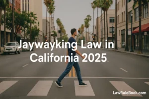 Read more about the article Is Jaywalking Legal in California in 2025? Here’s What the Law Says