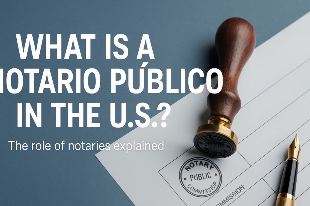 Notario Publico Cerca De Mi