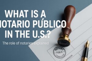 Read more about the article Notario Publico Cerca De Mi: What You Need and Where to Find One