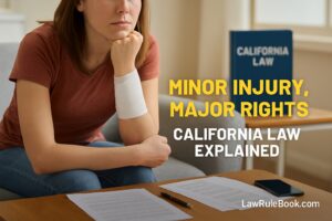 Read more about the article The Smart Way to Handle Minor Injuries Under California Law