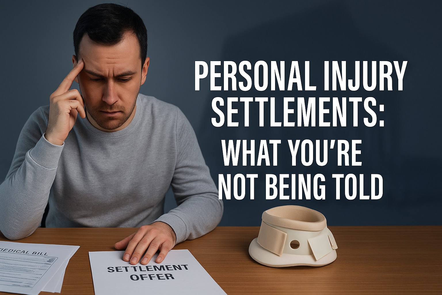 Read more about the article The Truth About Personal Injury Settlements: What Most People Don’t Know