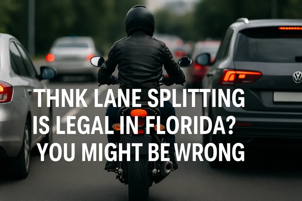 Lane Splitting Is Legal in Florida