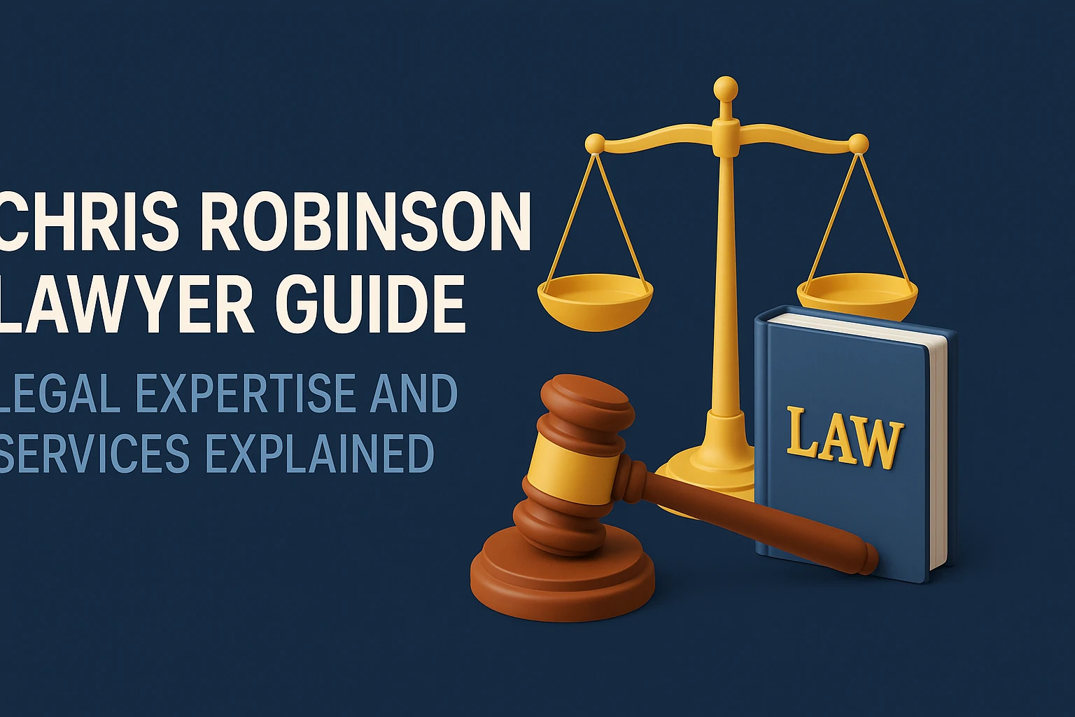 Read more about the article Chris Robinson Lawyer Guide: Legal Expertise and Services Explained