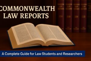 Read more about the article Commonwealth Law Reports: A Complete Guide for Law Students and Researchers