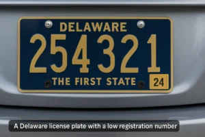 Read more about the article Delaware License Plate Guide: Rules, Types, and How to Get One
