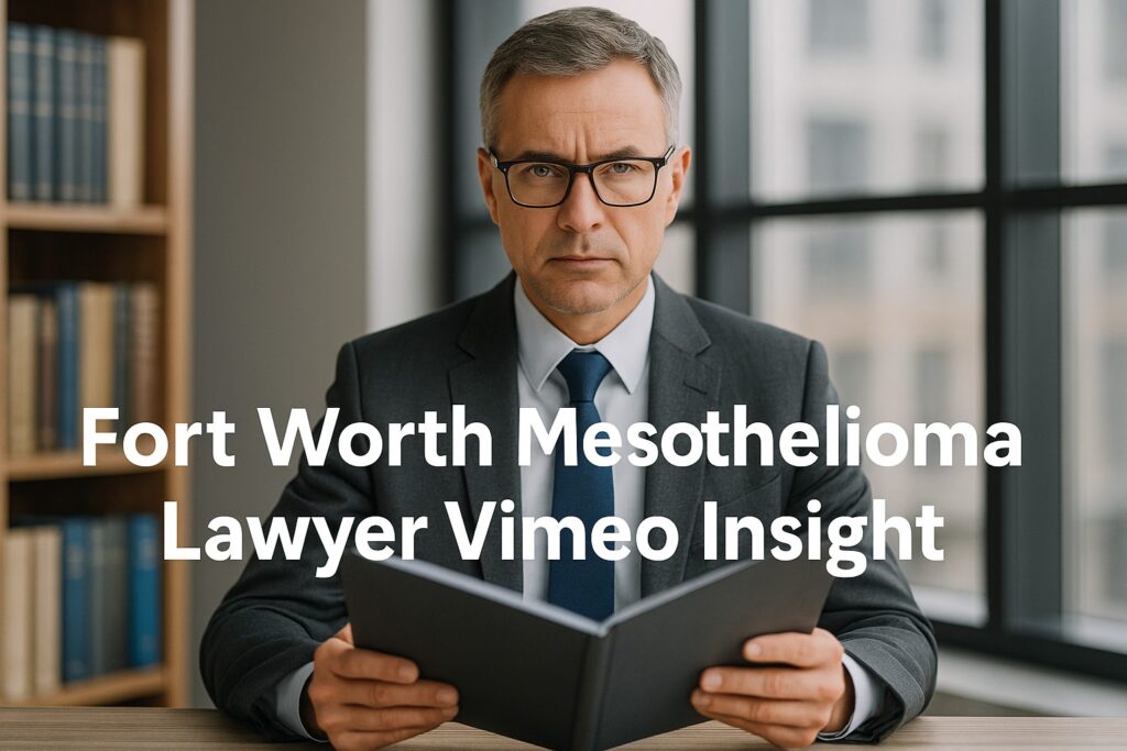 Fort Worth Mesothelioma Lawyer Vimeo