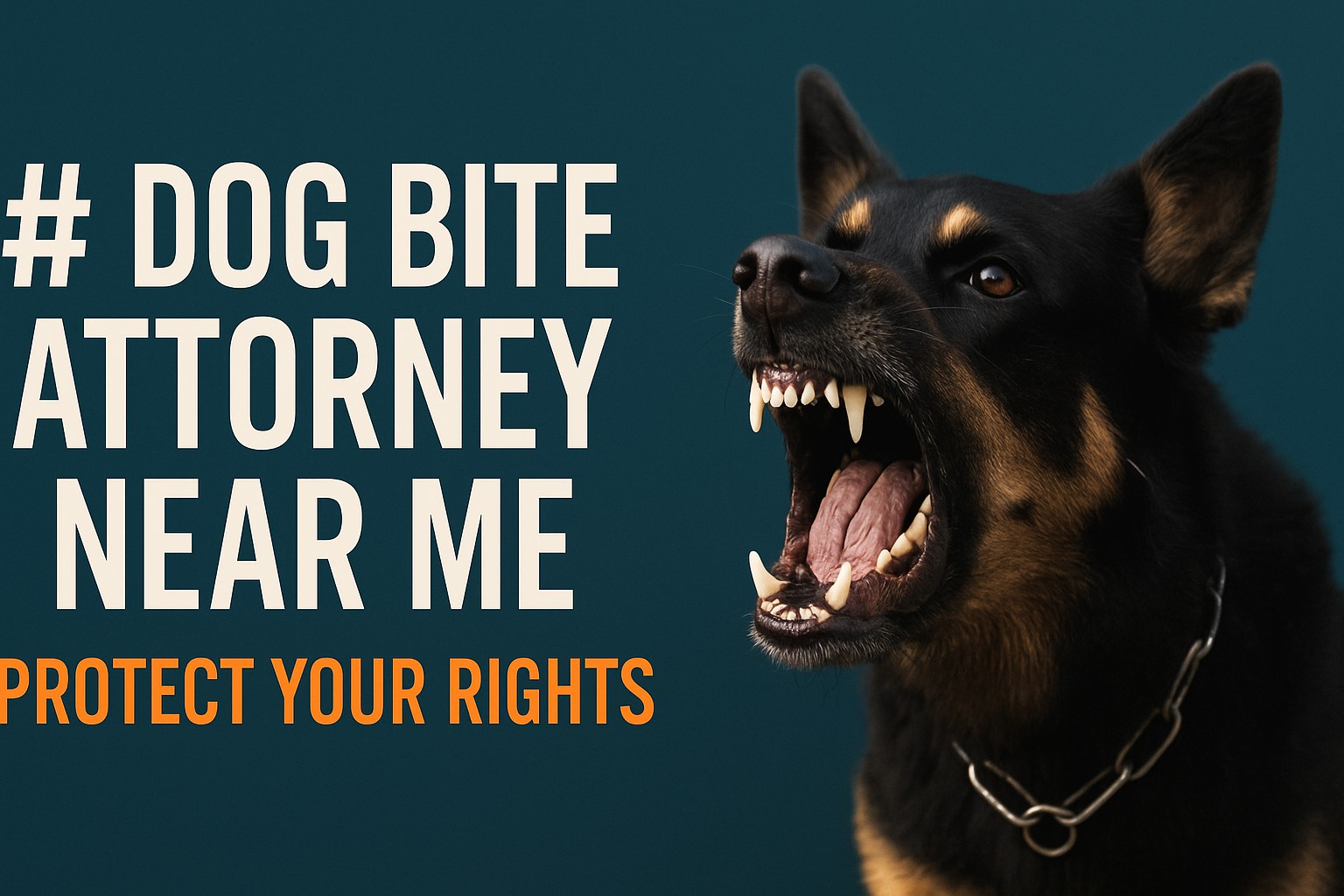 Read more about the article How a Dog Bite Attorney Near Me Can Protect Your Rights