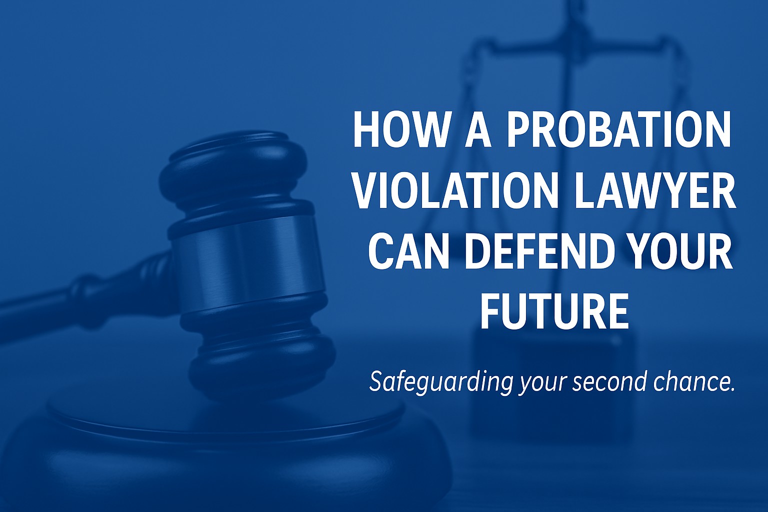 Read more about the article How a Probation Violation Lawyer Can Defend Your Future