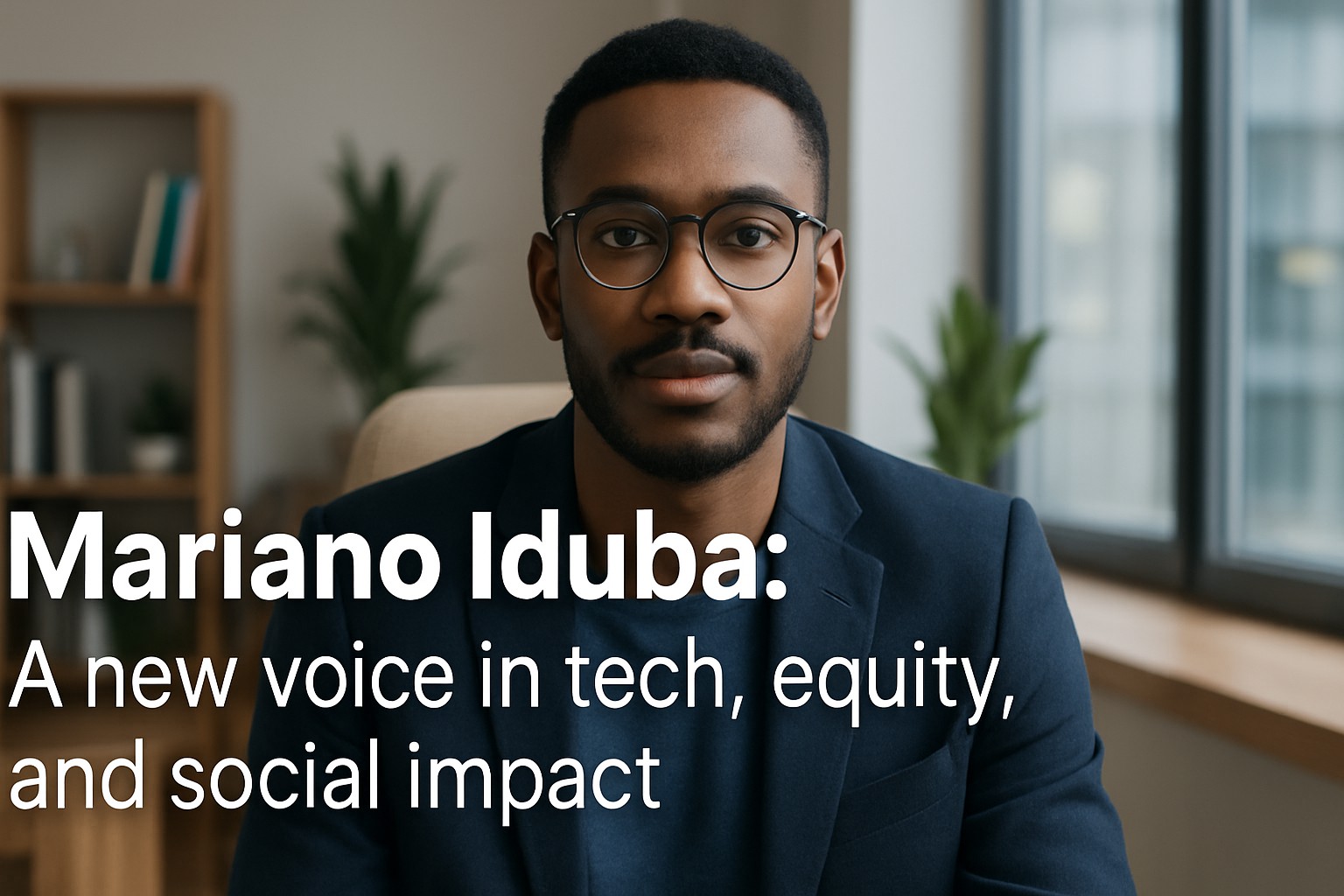 Read more about the article Mariano Iduba: A New Voice in Tech, Equity, and Social Impact