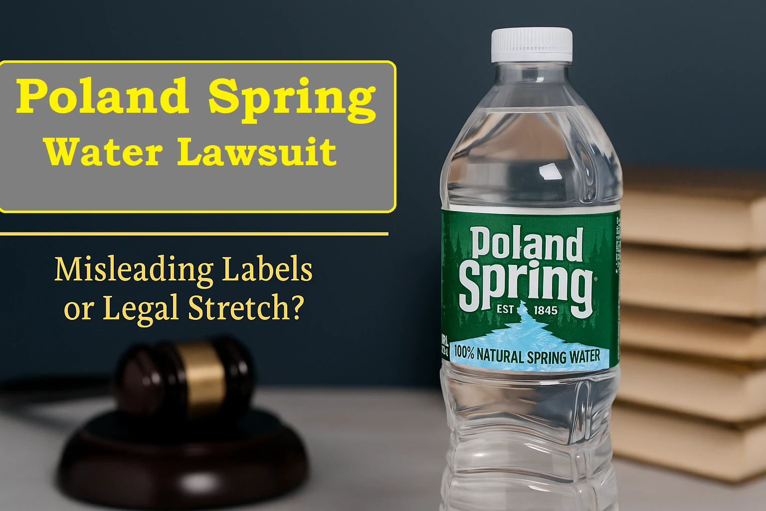 Read more about the article Poland Spring Water Lawsuit Breakdown: Misleading Labels or Legal Stretch?