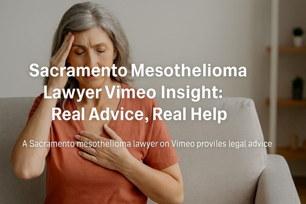 Sacramento Mesothelioma Lawyer Vimeo