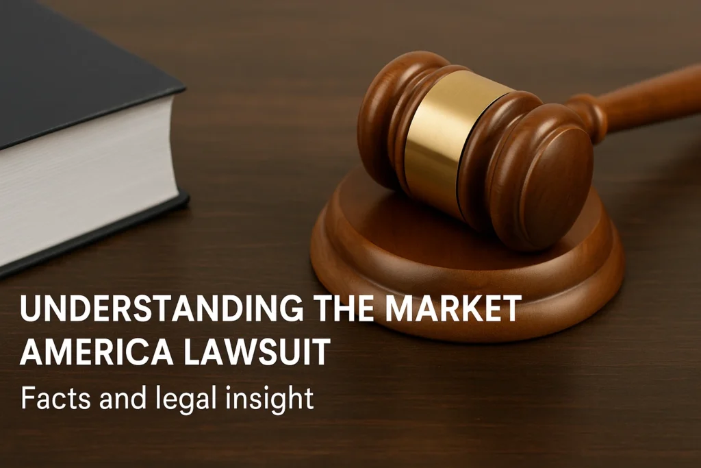 Judge’s gavel next to a legal book on a wooden desk, representing a legal case