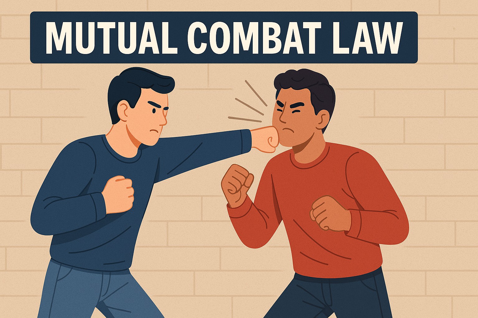 Read more about the article What Is Mutual Combat Law? A Simple Legal Guide