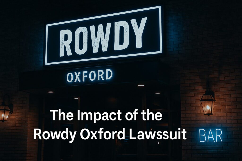 Rowdy Oxford Lawsuit