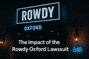 Read more about the article What the Rowdy Oxford Lawsuit Means for Patrons and Owners