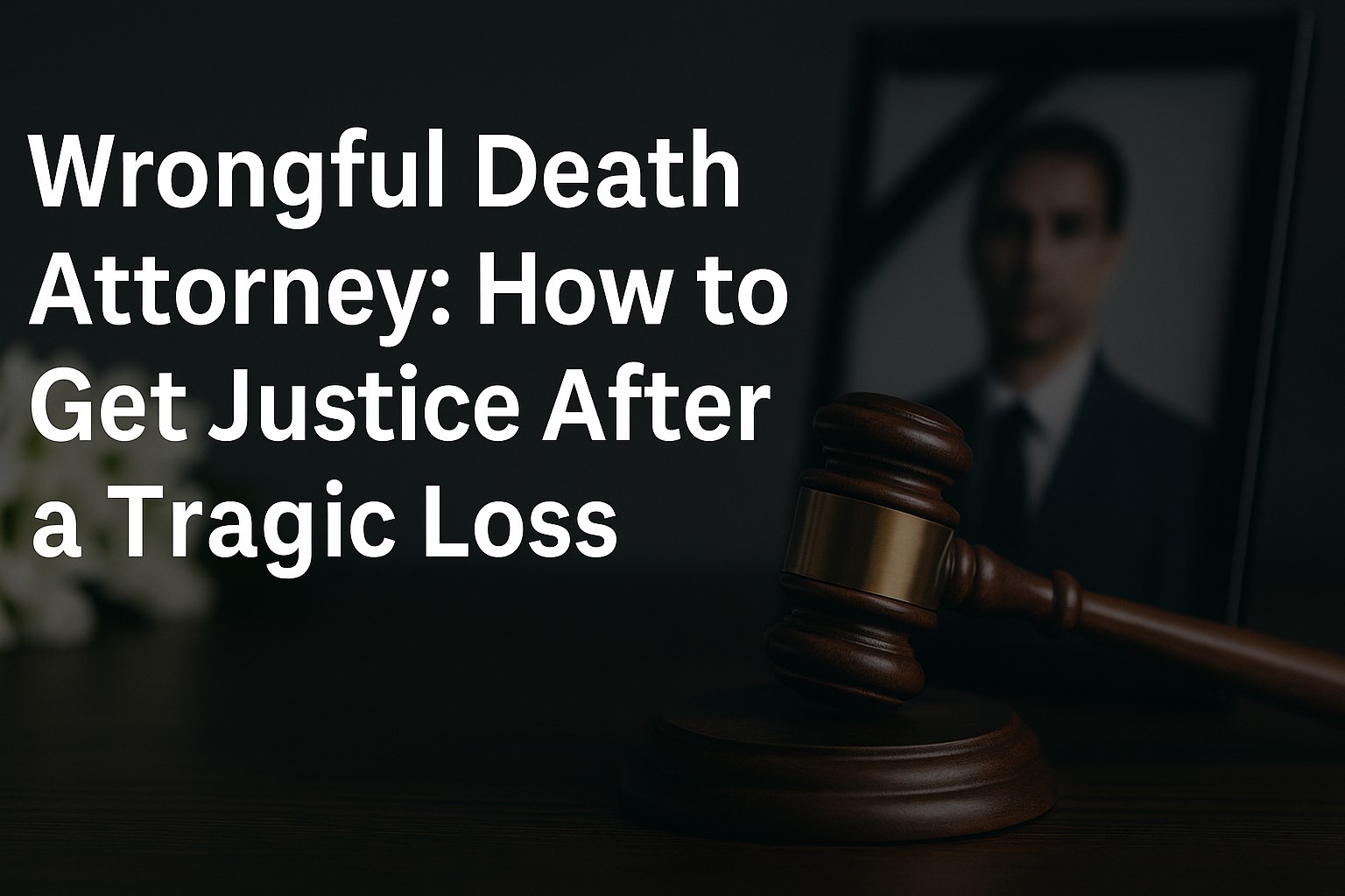 Read more about the article Wrongful Death Attorney: How to Get Justice After a Tragic Loss