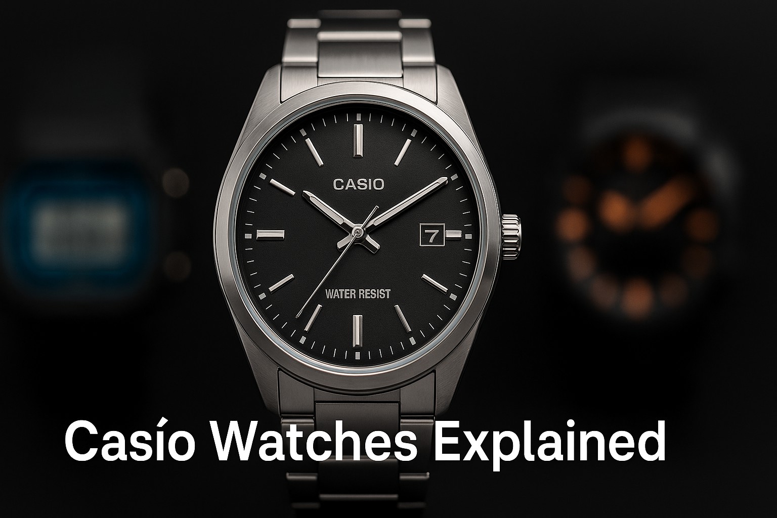 Read more about the article Casîo Watches Explained: Complete History, Features, and User Guide