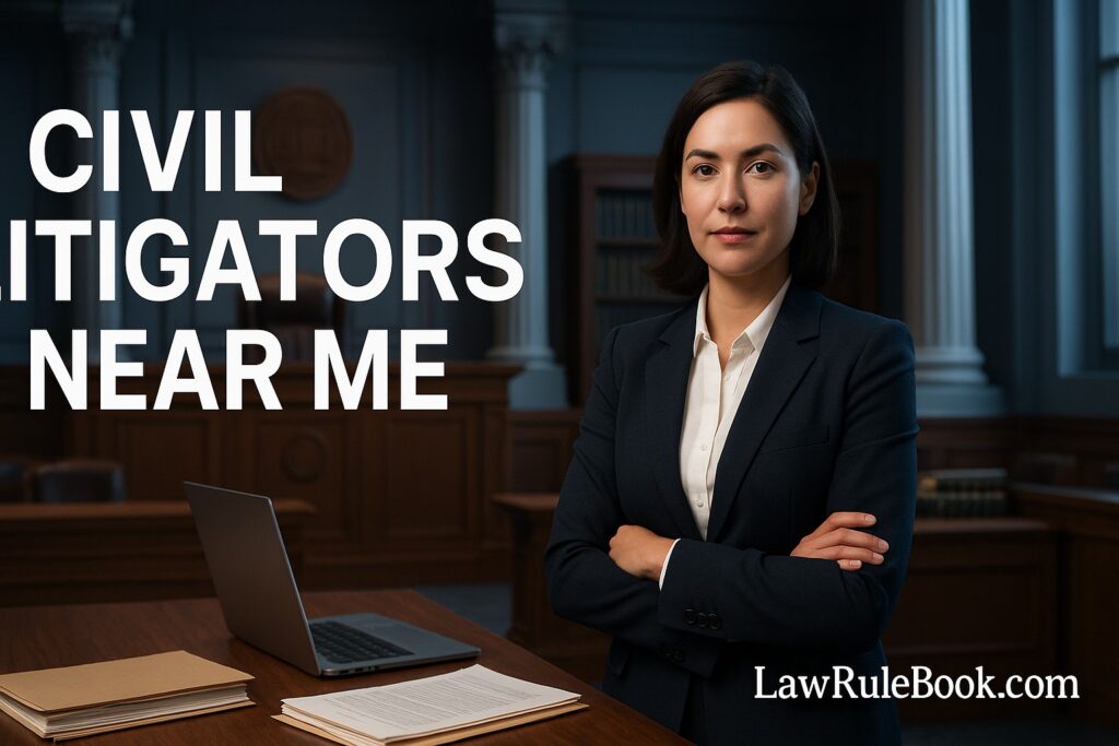 Civil Litigators Near Me
