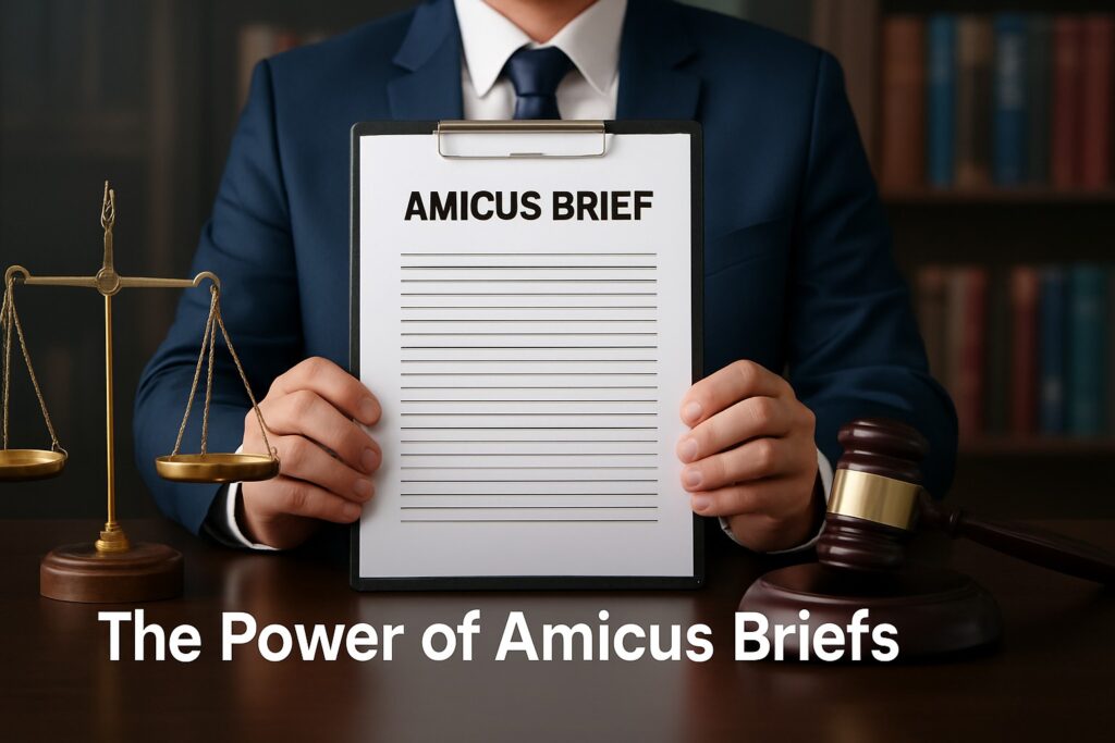 Law Firms Use Amicus Briefs