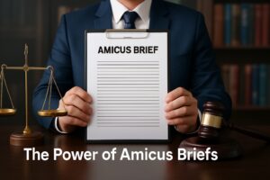 Read more about the article How Law Firms Use Amicus Briefs: The Perkins Coie Example
