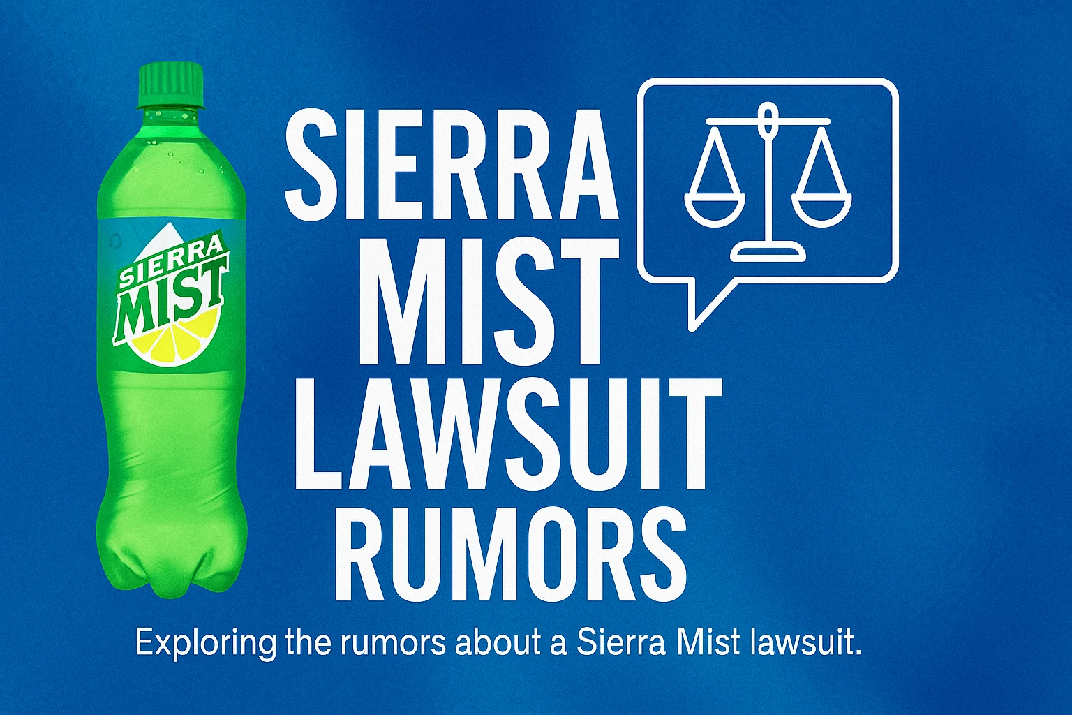 Read more about the article Sierra Mist Lawsuit Rumors: Facts, Myths, and Legal Insight