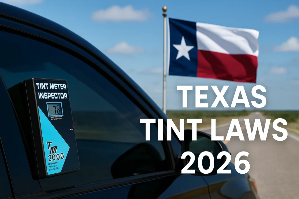 State of Texas Tint Laws 2026: Rules, Limits, and Exemptions