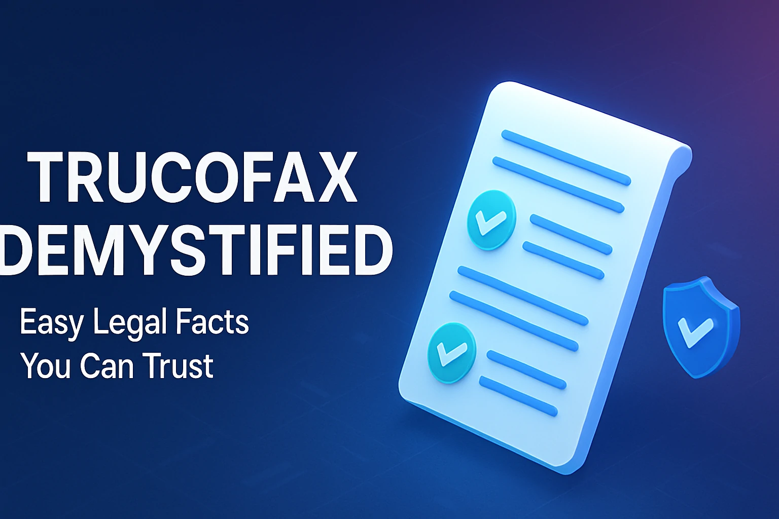 You are currently viewing Trucofax Demystified: Easy Legal Facts You Can Trust