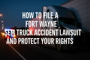 Read more about the article How to File a Fort Wayne Semi Truck Accident Lawsuit and Protect Your Rights