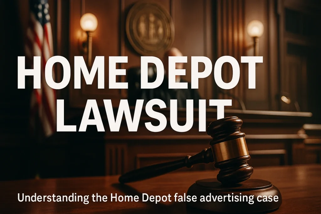 Home Depot False Advertising Lawsuit