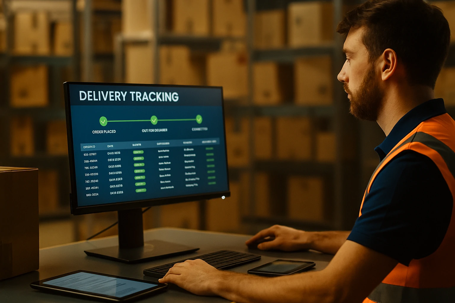 Logistics team in a modern control room reviewing shipment data on large screens, representing Pedrovazpaulo’s real-world case study on solving delivery delays