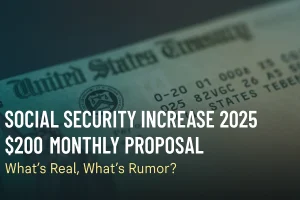 Read more about the article Social Security Increase 2025 and $200 Monthly Proposal: What’s Real, What’s Rumor?