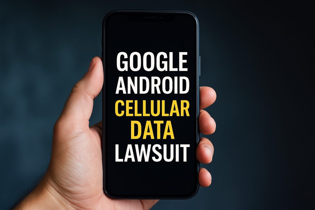 Google Android Cellular Data Lawsuit