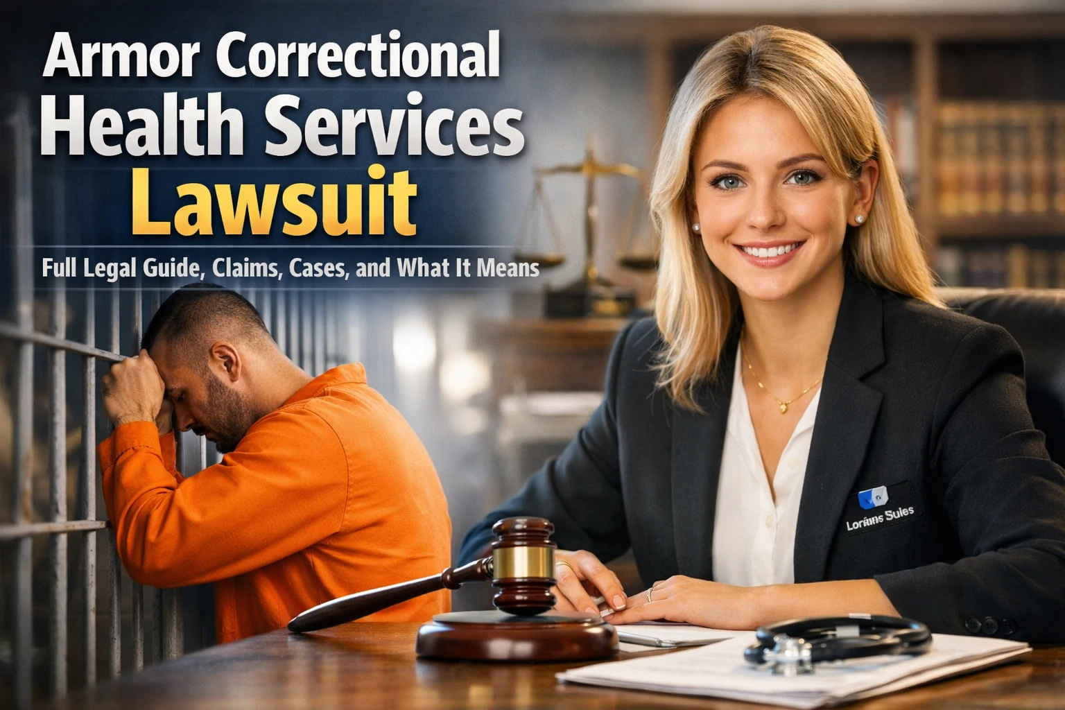Read more about the article Armor Correctional Health Services Lawsuit | Full Legal Guide, Claims, Cases, and What It Means